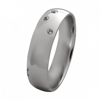 Кольцо, артикул 8351,50*3b, Платина 950°, Бриллиант