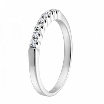 Кольцо, артикул 1.26.0271, Палладий 500 с выращенными бриллиантами